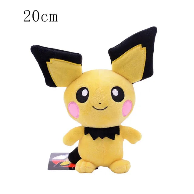 15-26cm Pokemon Plüsch Spielzeug Pikachu Charmeleon Snorlax Bulbasaur Gengar Umbreon Mewtwo