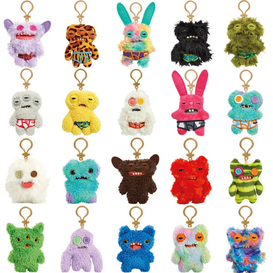 Fuggler Lustiges hässliches Monster, Plüschspielzeug, Schlüsselanhänger Kawaii Fuggler Monster