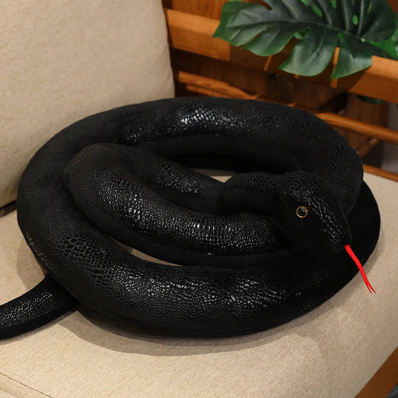 200 cm/300 cm verschiedene Riesenschlangen Plüschtier, lange Python ausgestopfte Schlange
