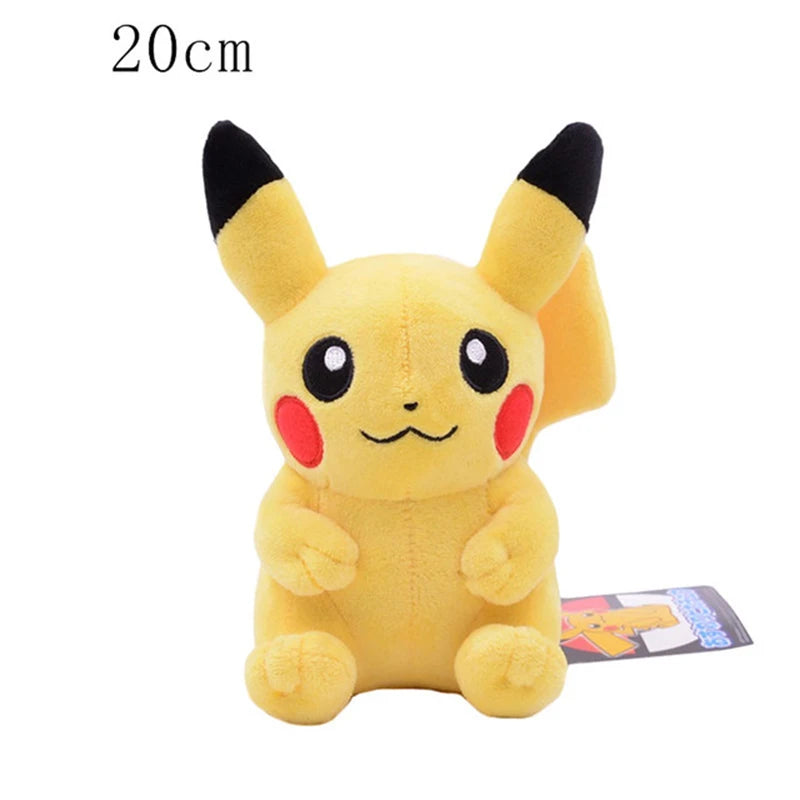 15-26cm Pokemon Plüsch Spielzeug Pikachu Charmeleon Snorlax Bulbasaur Gengar Umbreon Mewtwo