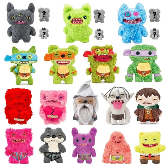 100 % Original Fuggler Plüschtiere, Hässliches Monster, Liebesmonster, Süßes Zahnmonster, Ninja Turtles