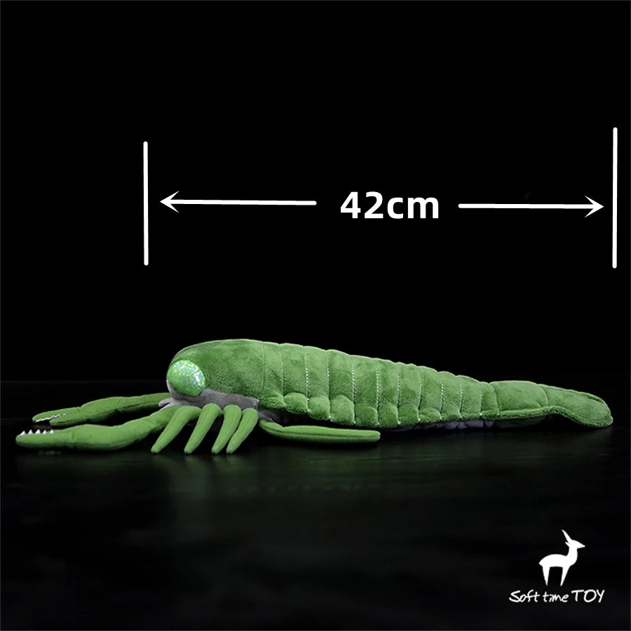 Realistisches Megalograptus Plüschtier Eurypterid Plushie Lebensechtes Stofftier