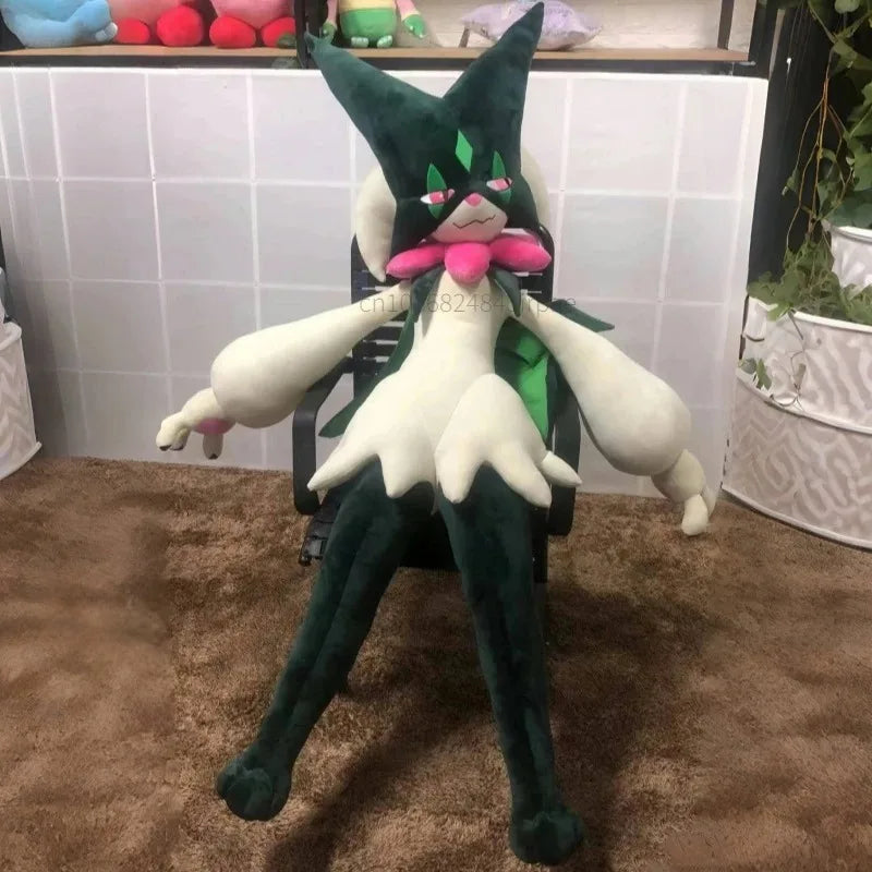 150CM Riesen Pokemon Kawaii Meowscarada Plüsch Cartoon Anime Plushies Bequeme weiche Puppe