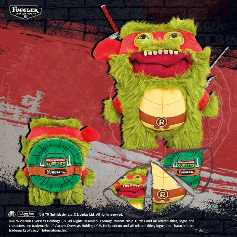 100 % Original Fuggler Plüschtiere, Hässliches Monster, Liebesmonster, Süßes Zahnmonster, Ninja Turtles