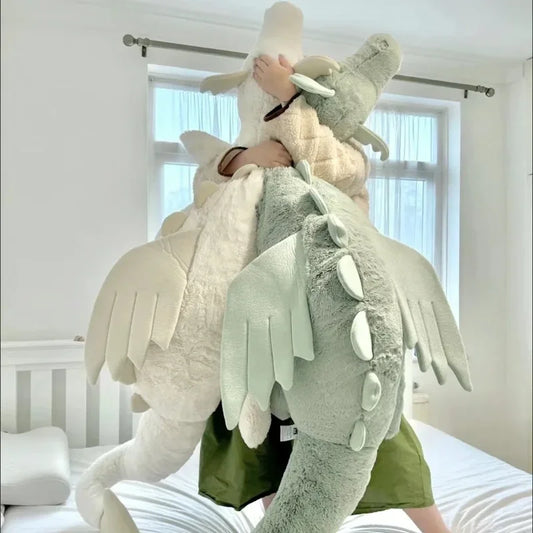 70-150 cm langes Drachenplüschtier, verschieden Farben
